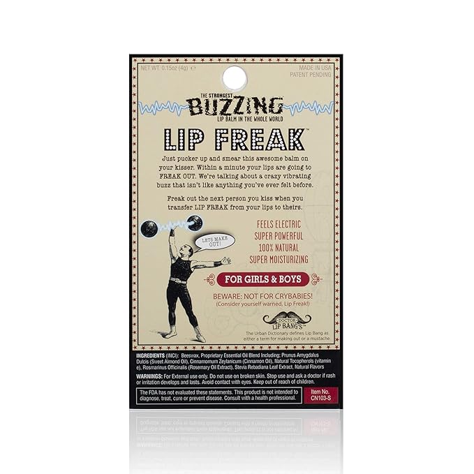 Dr. Lip Bang's Buzzing Lip Balm