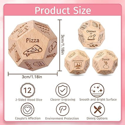3 Pc - Hot Date Night Dice